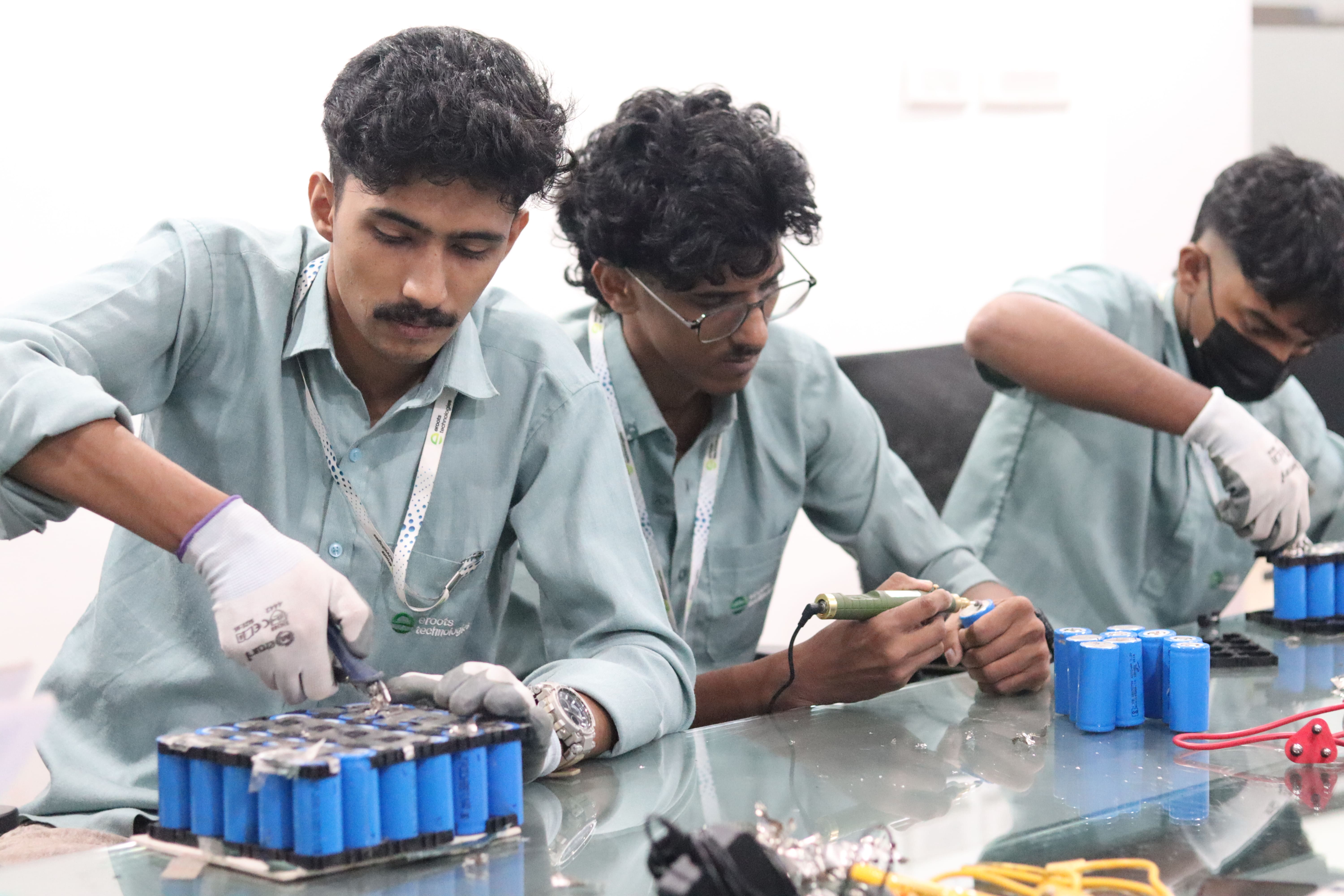lithium battery assembling