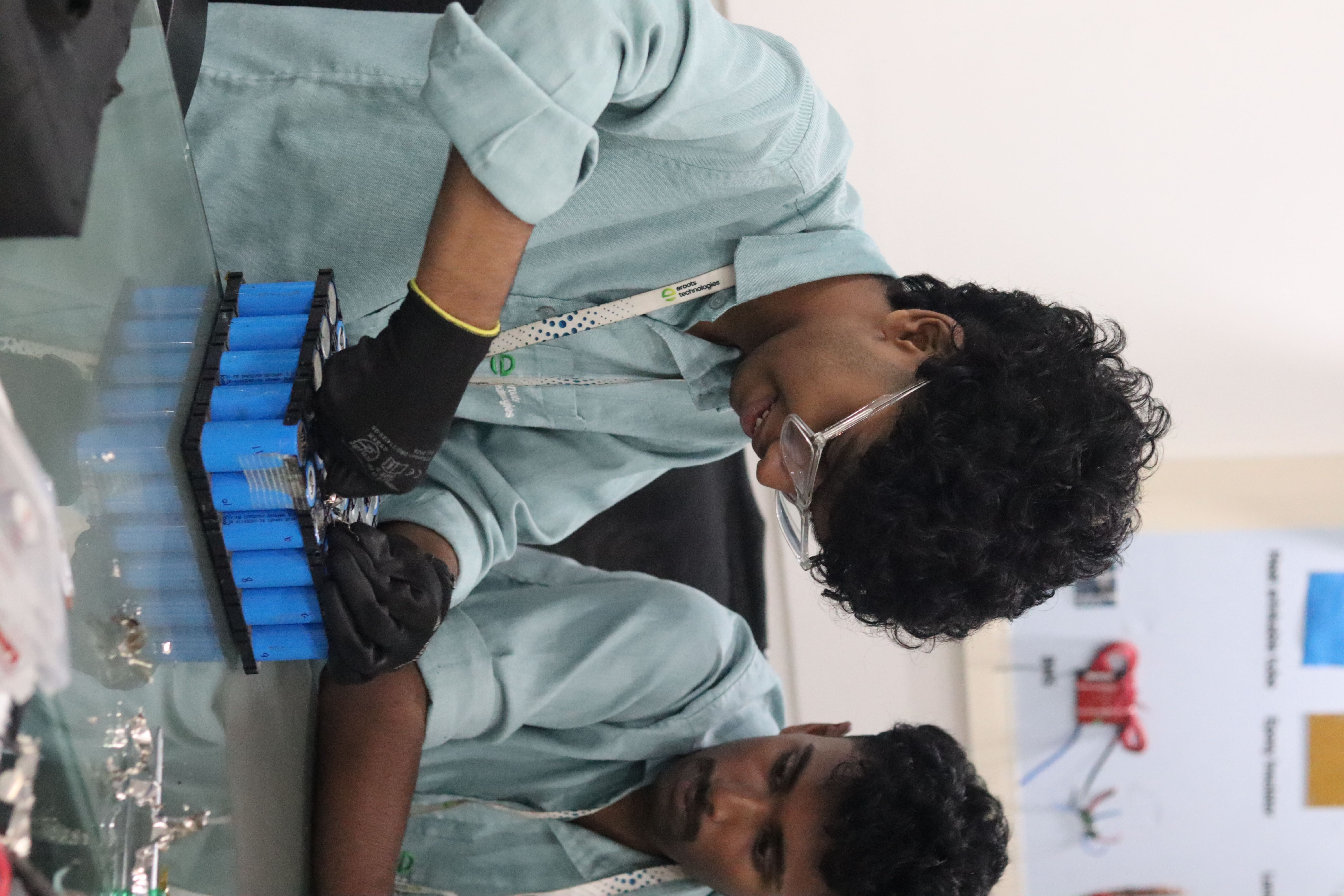 lithium battery assembling