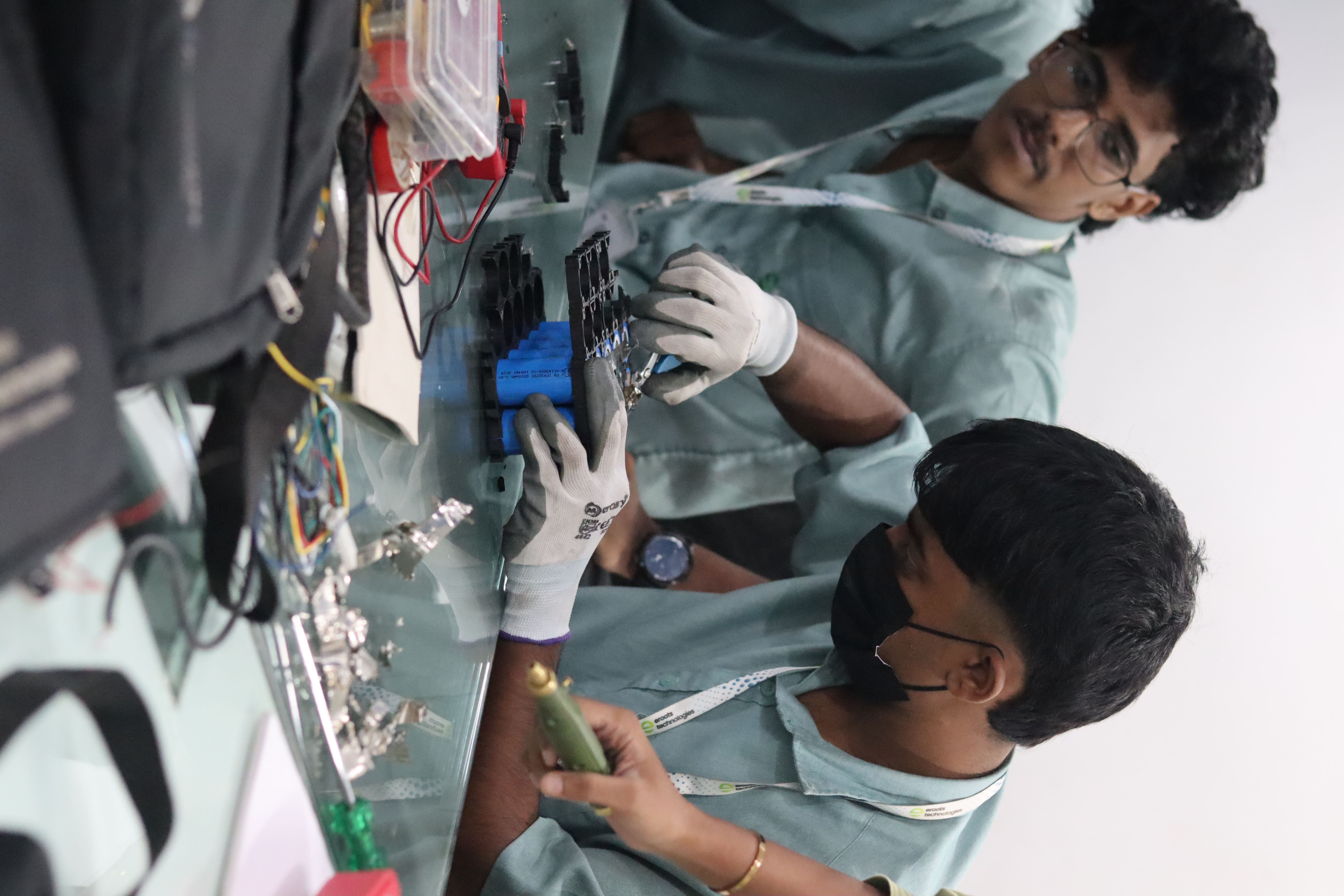 lithium battery assembling