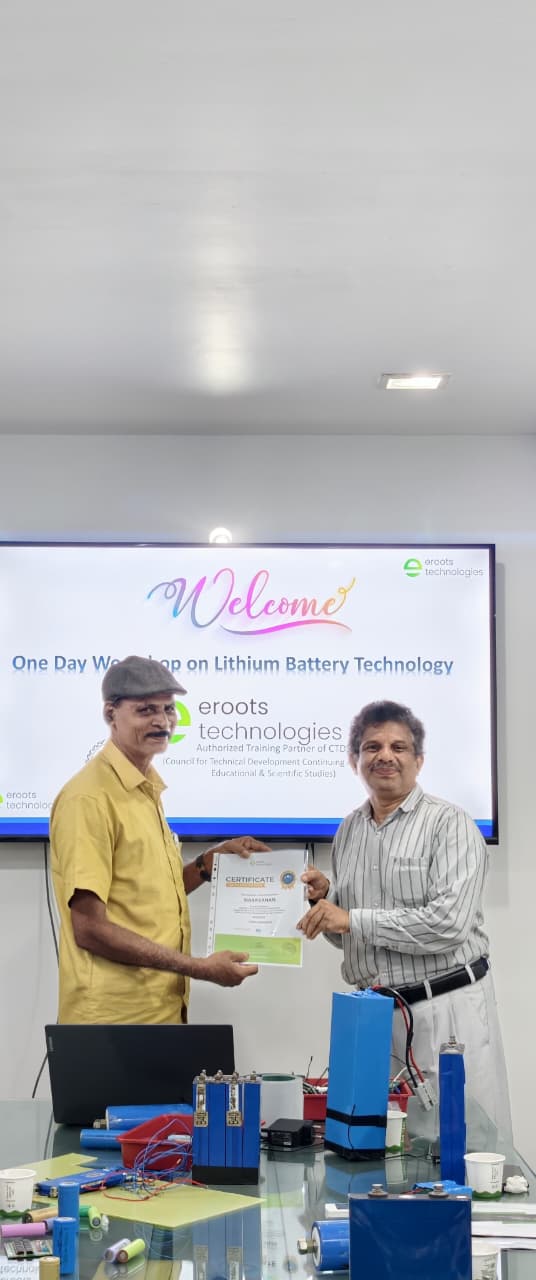 Lithium battery workshop