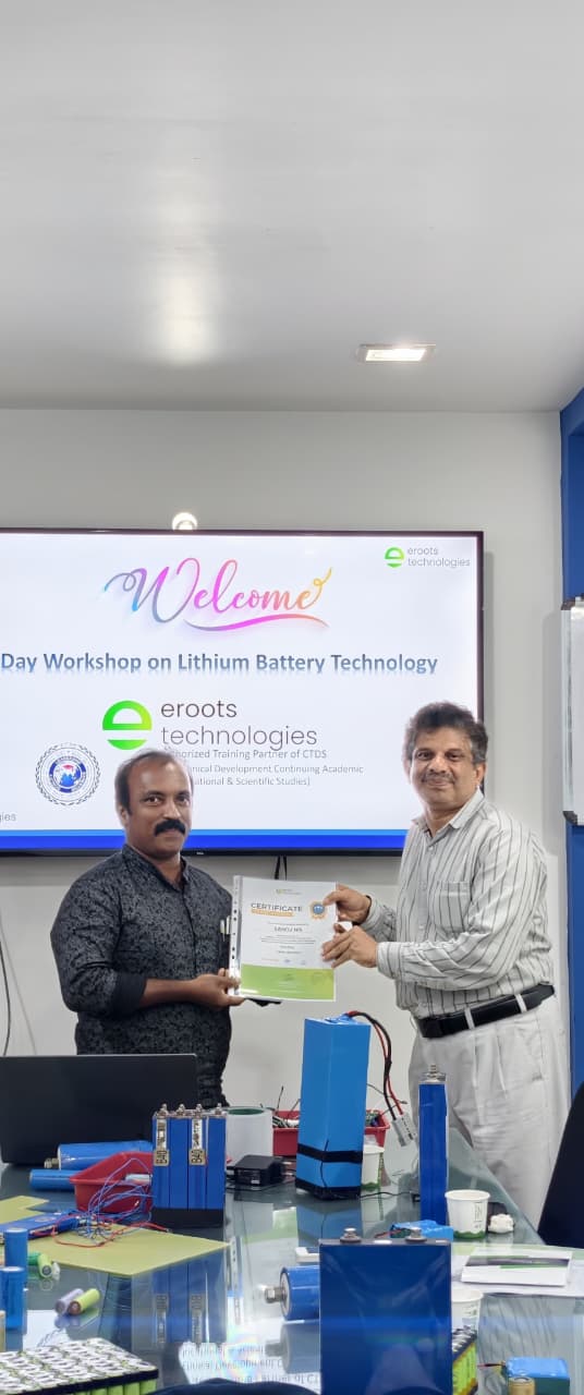 Lithium battery workshop