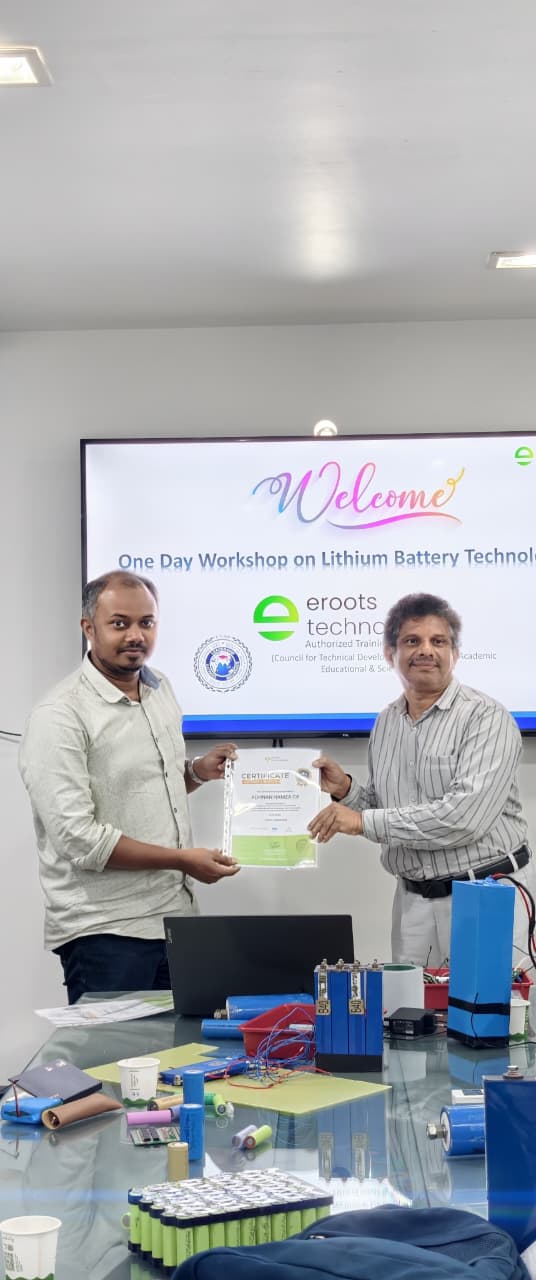 Lithium battery workshop