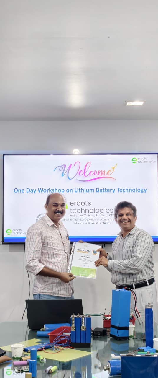 Lithium battery workshop