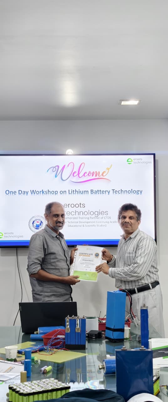 Lithium battery workshop