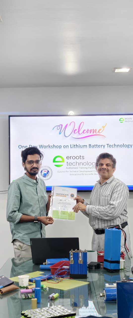 Lithium battery workshop