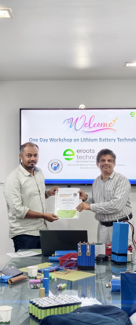 Lithium battery workshop