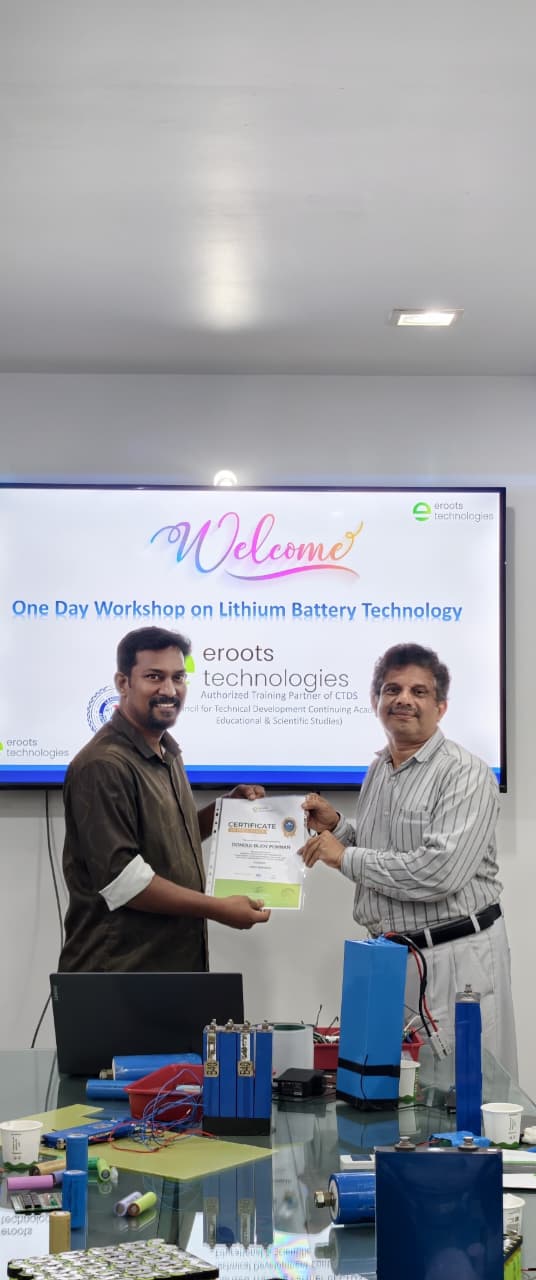 Lithium battery workshop