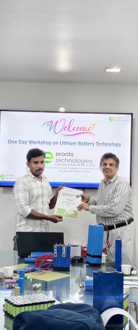 Lithium battery workshop