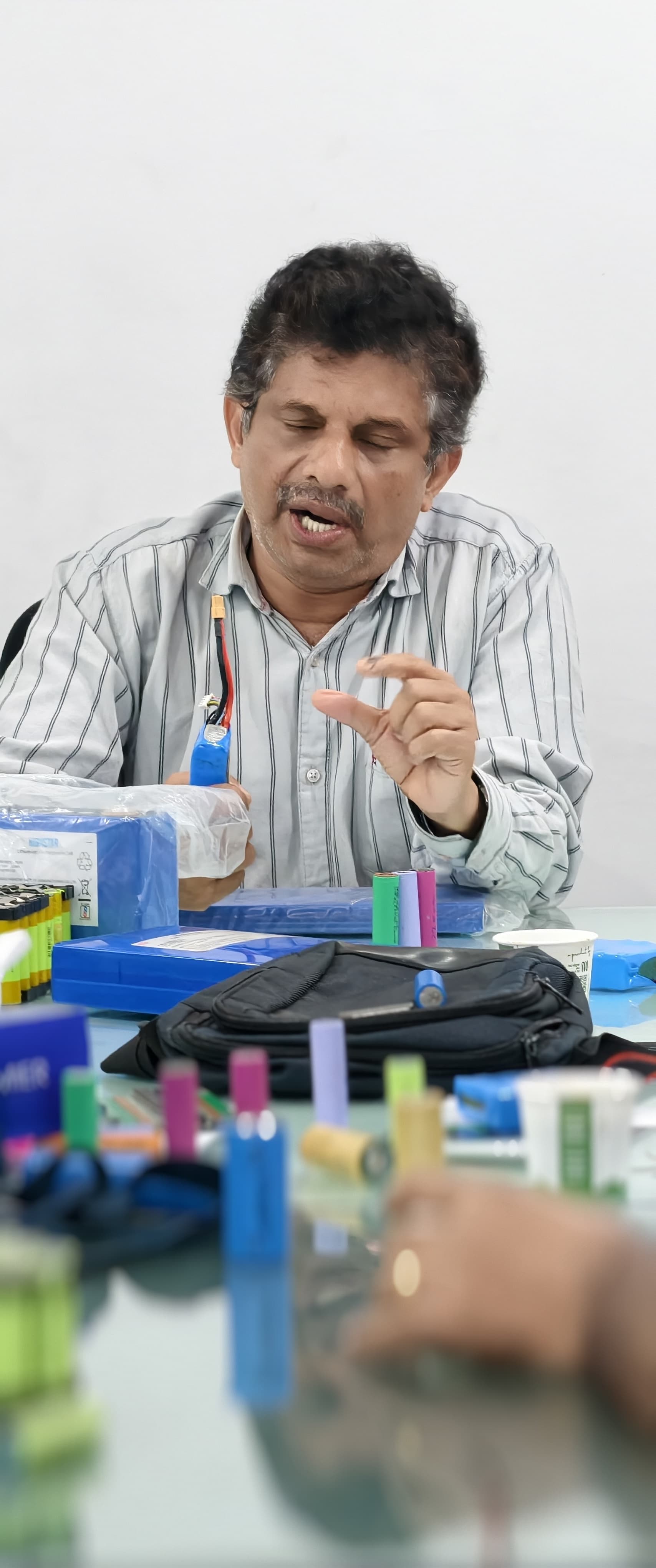 Lithium battery workshop