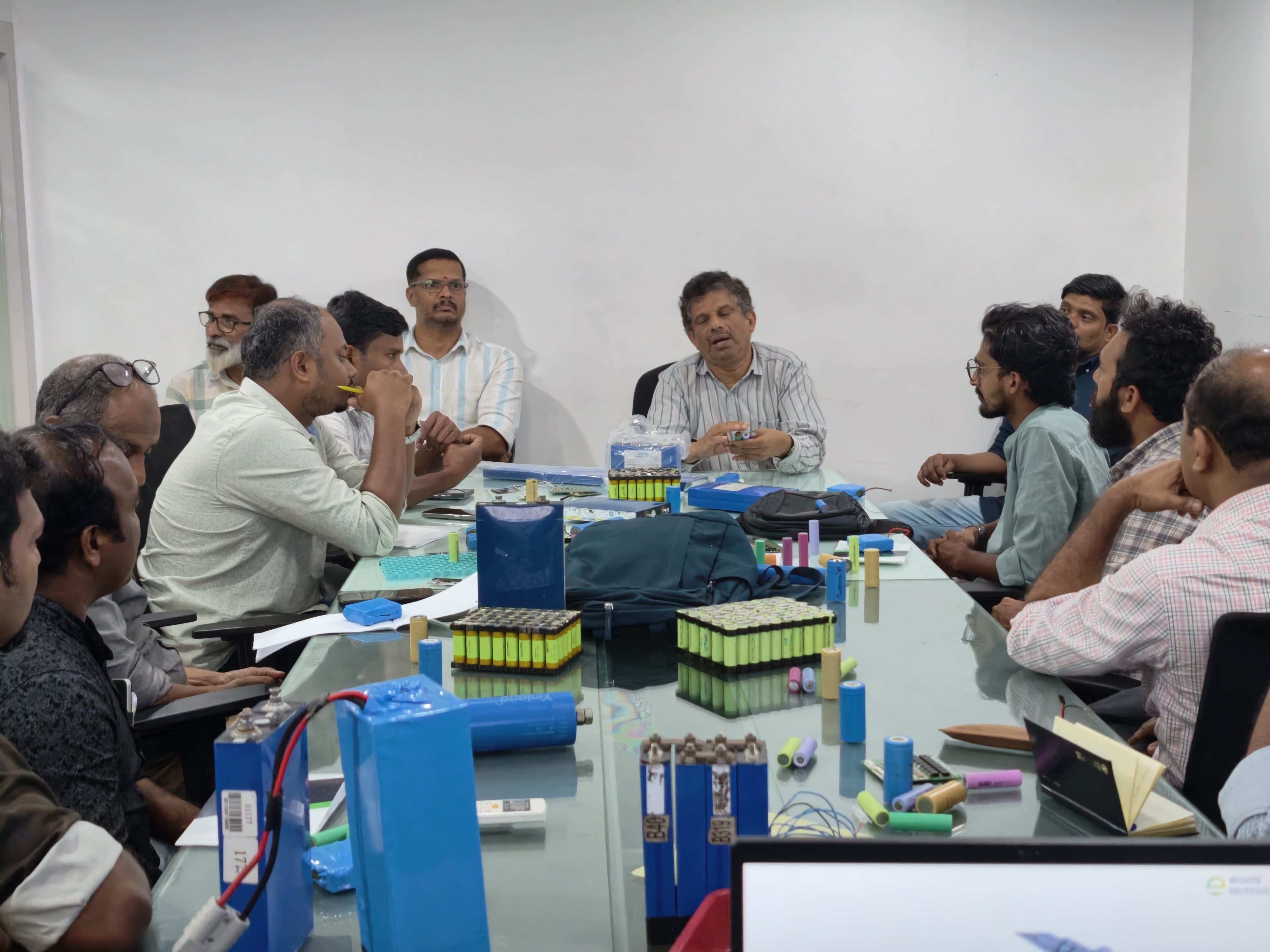 Lithium battery workshop