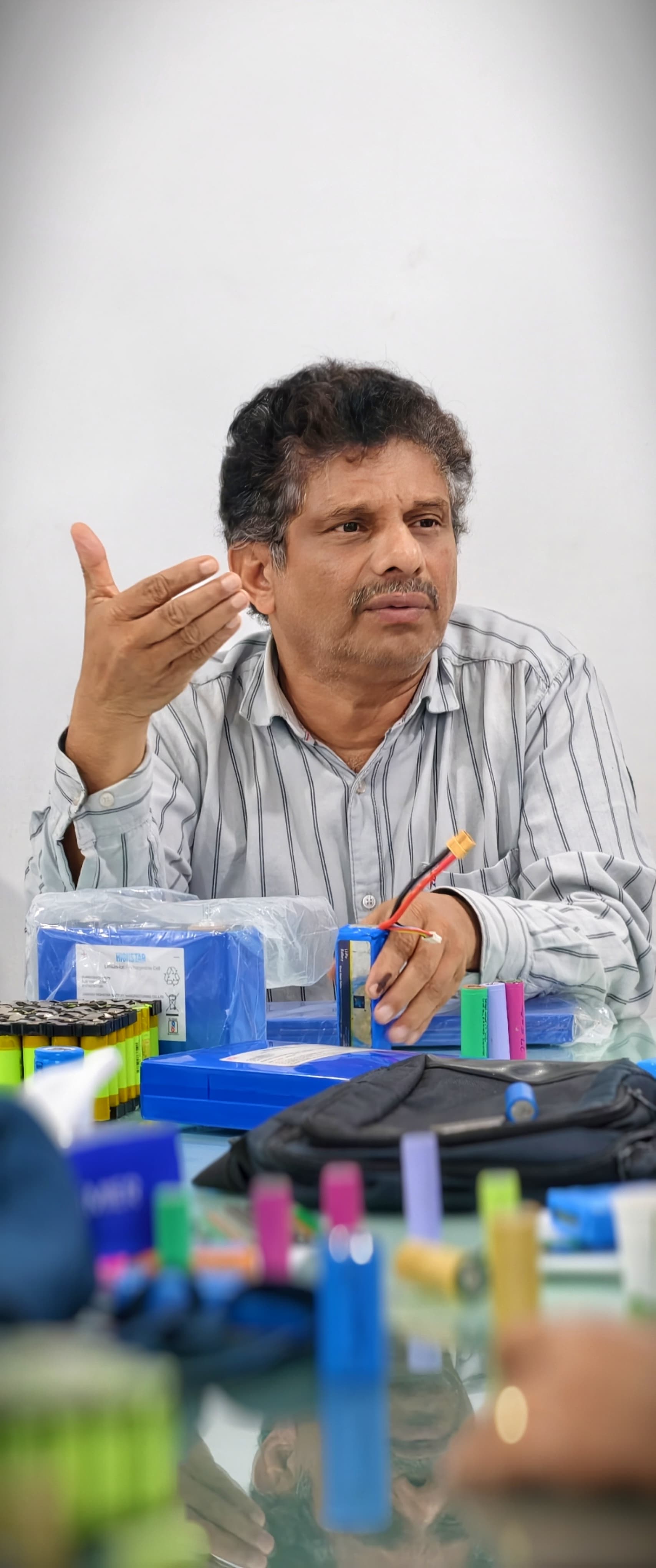 Lithium battery workshop