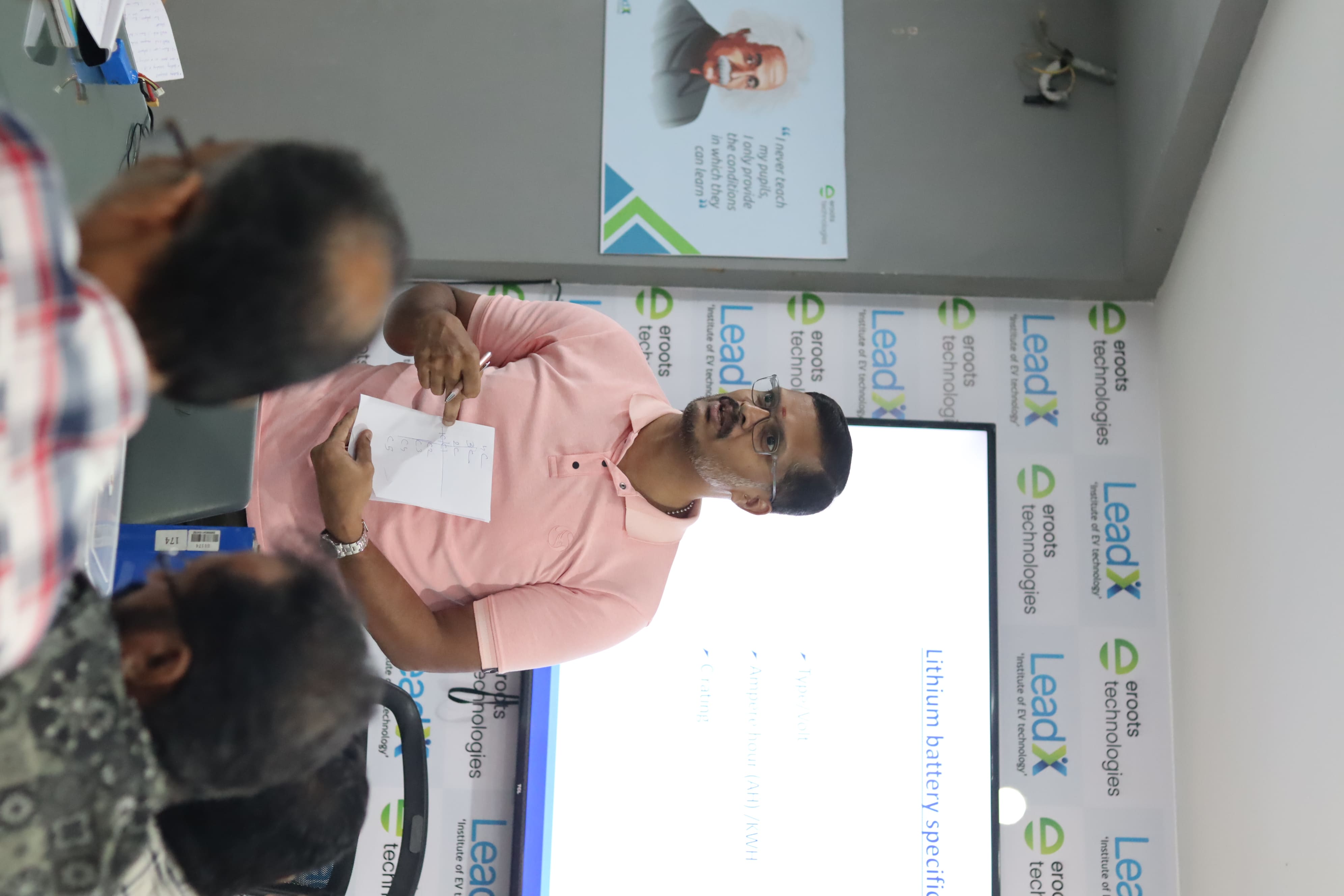 Lithium battery workshop