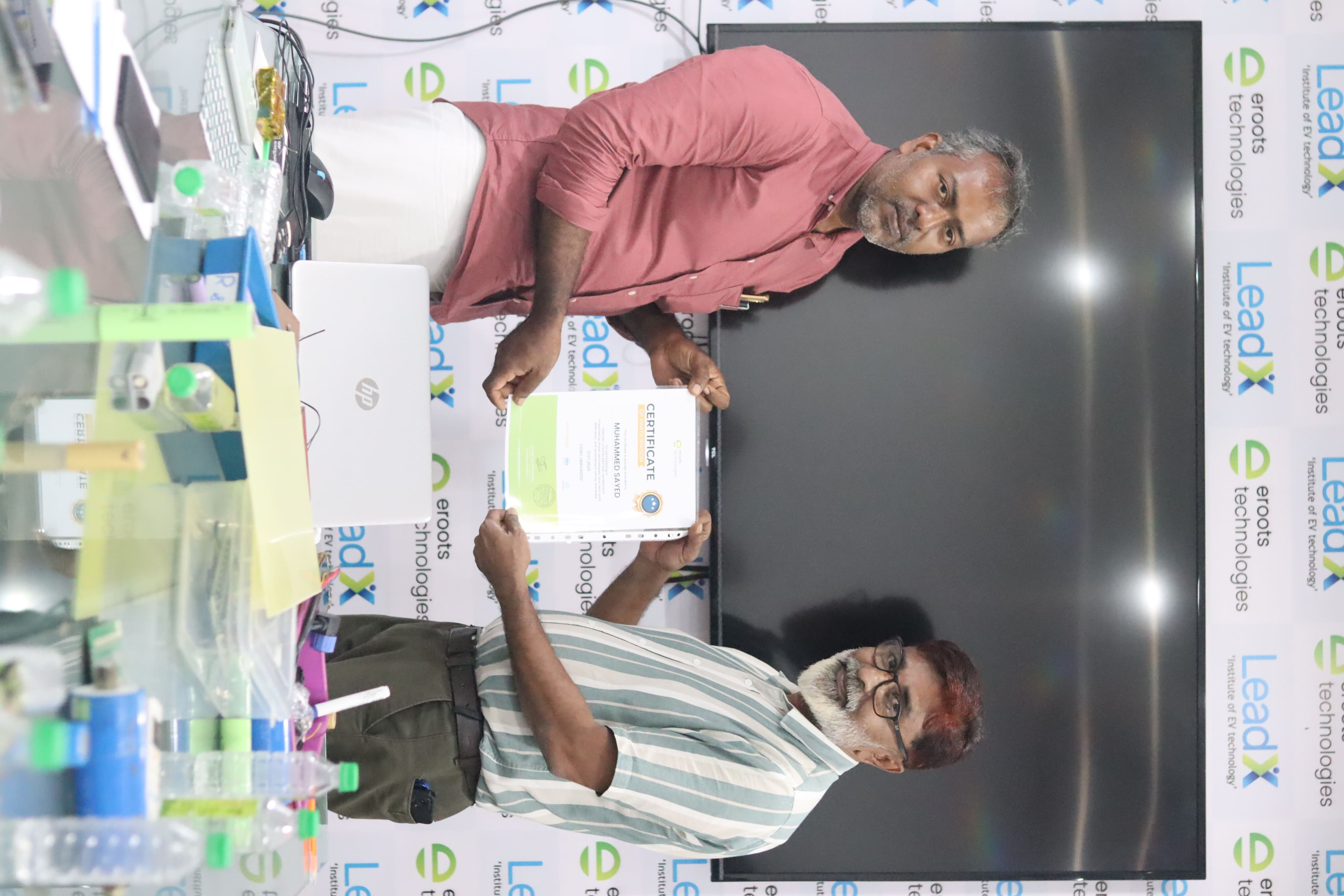 Lithium battery workshop