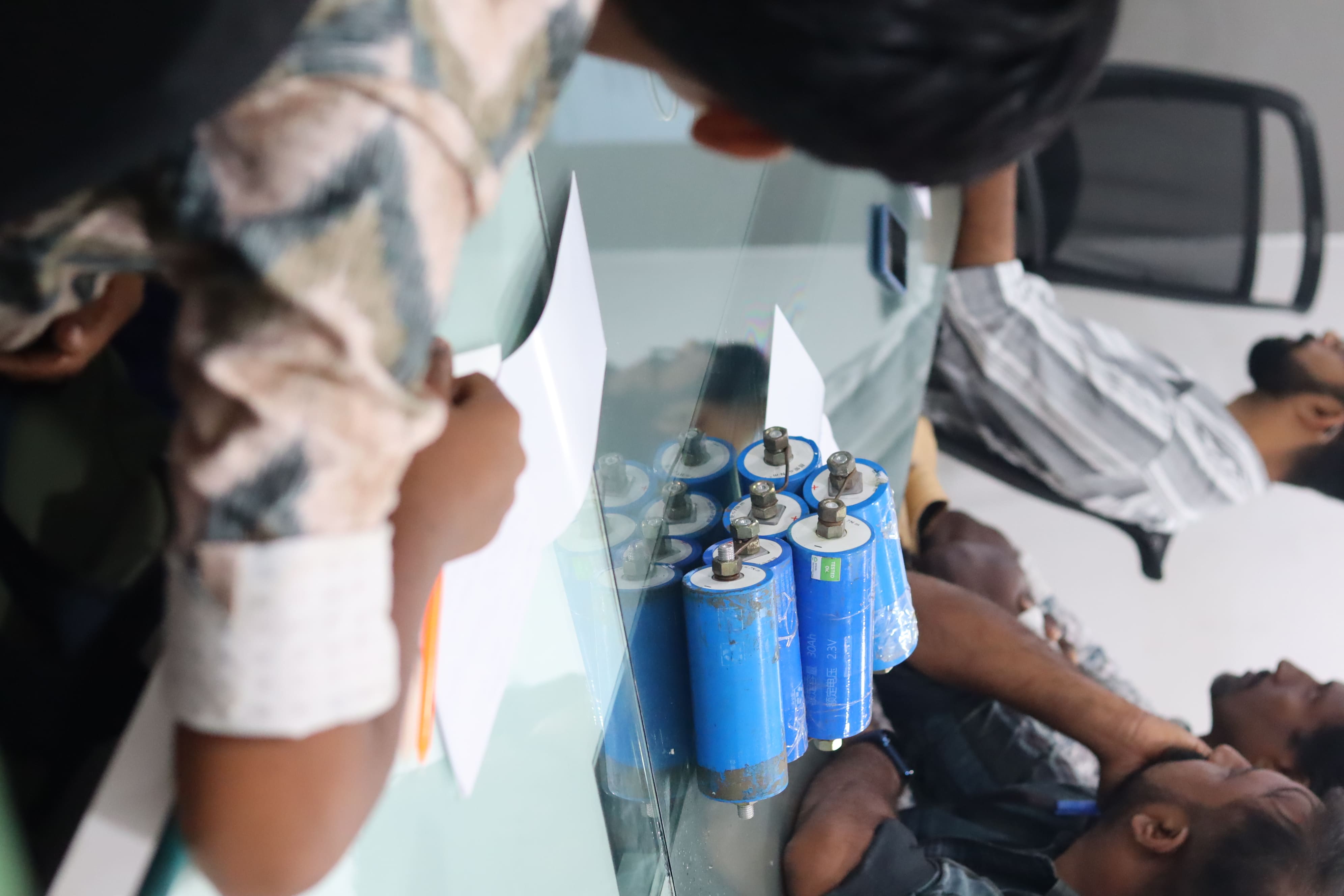 Lithium battery workshop