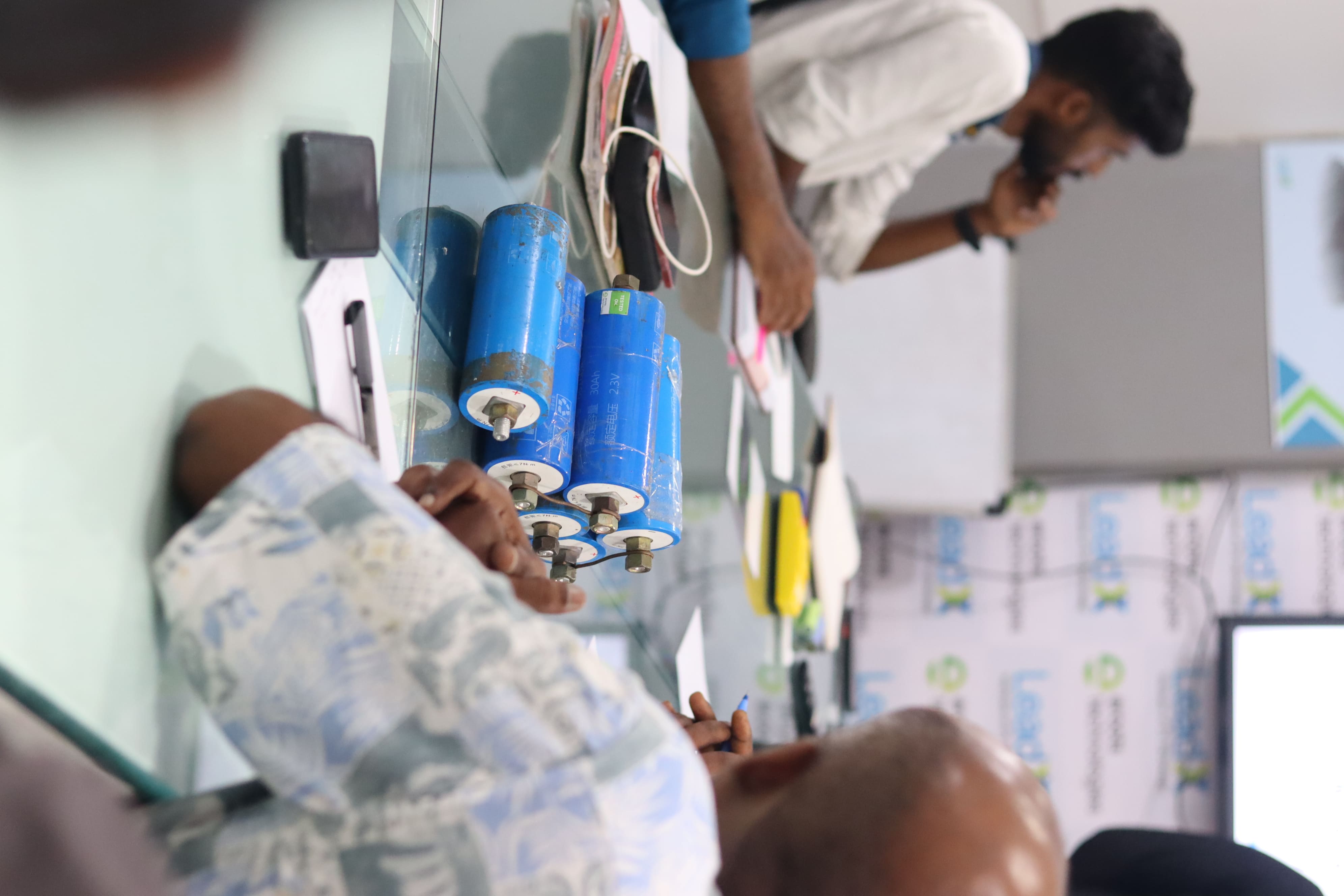Lithium battery workshop