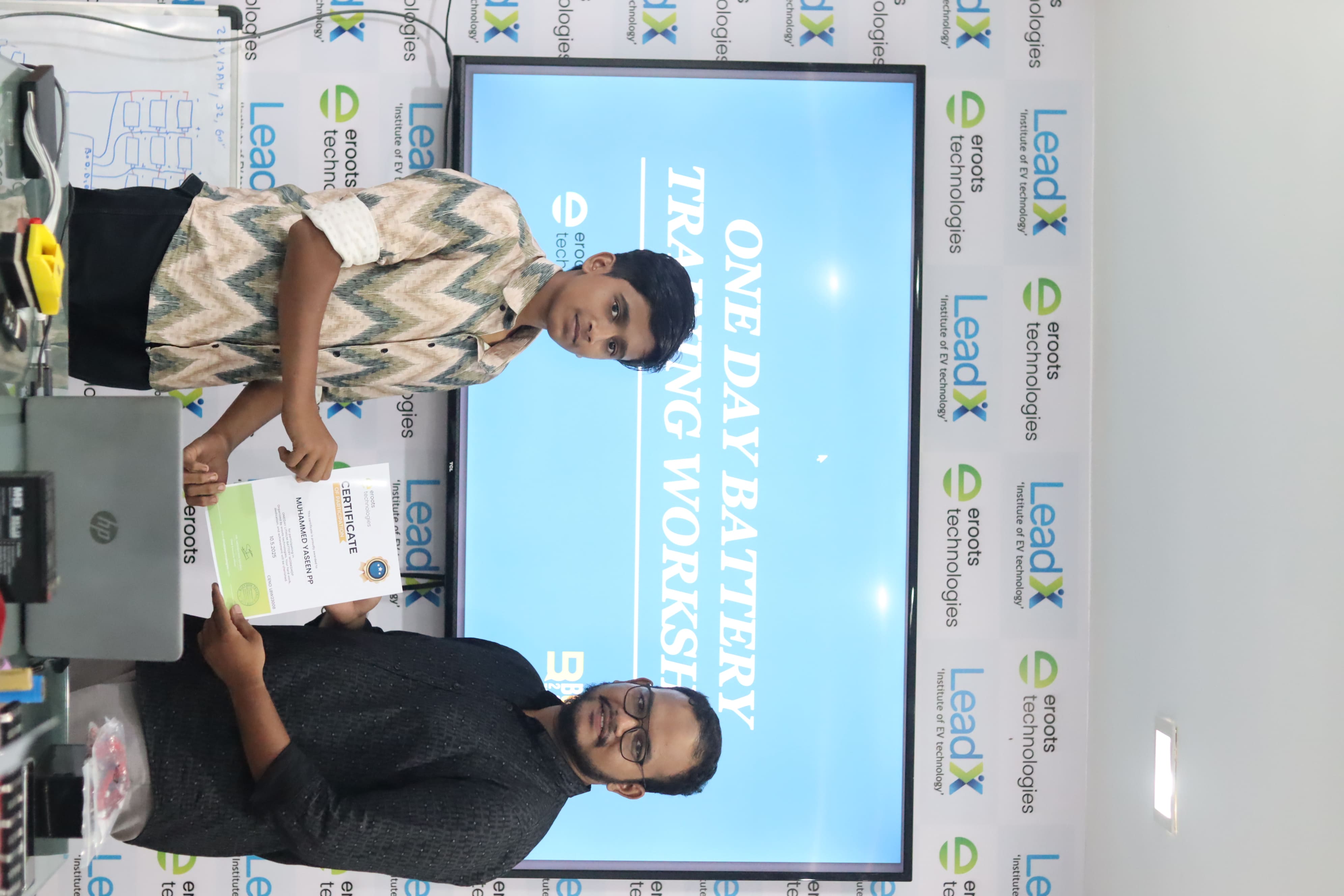 Lithium battery workshop
