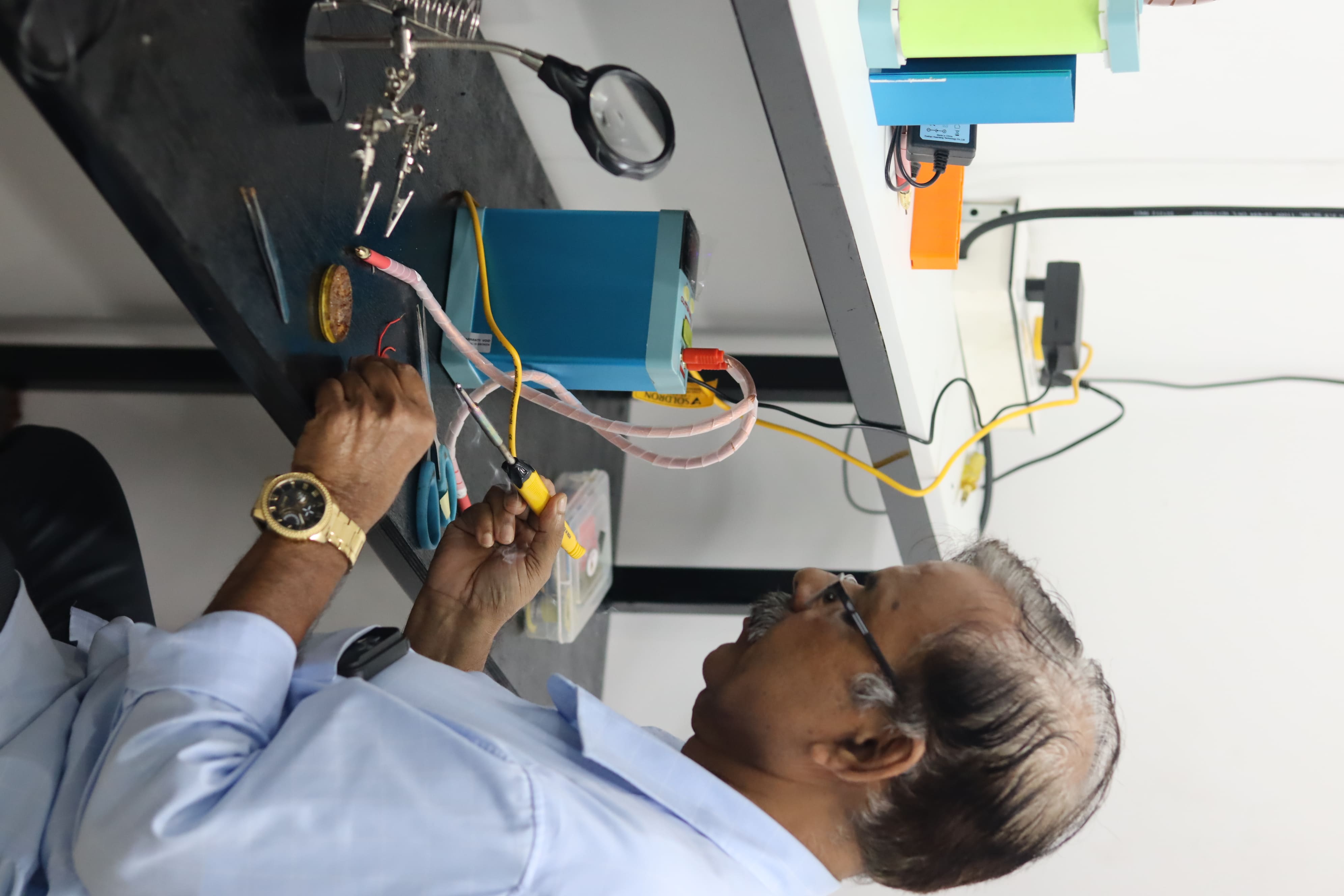 Lithium battery workshop