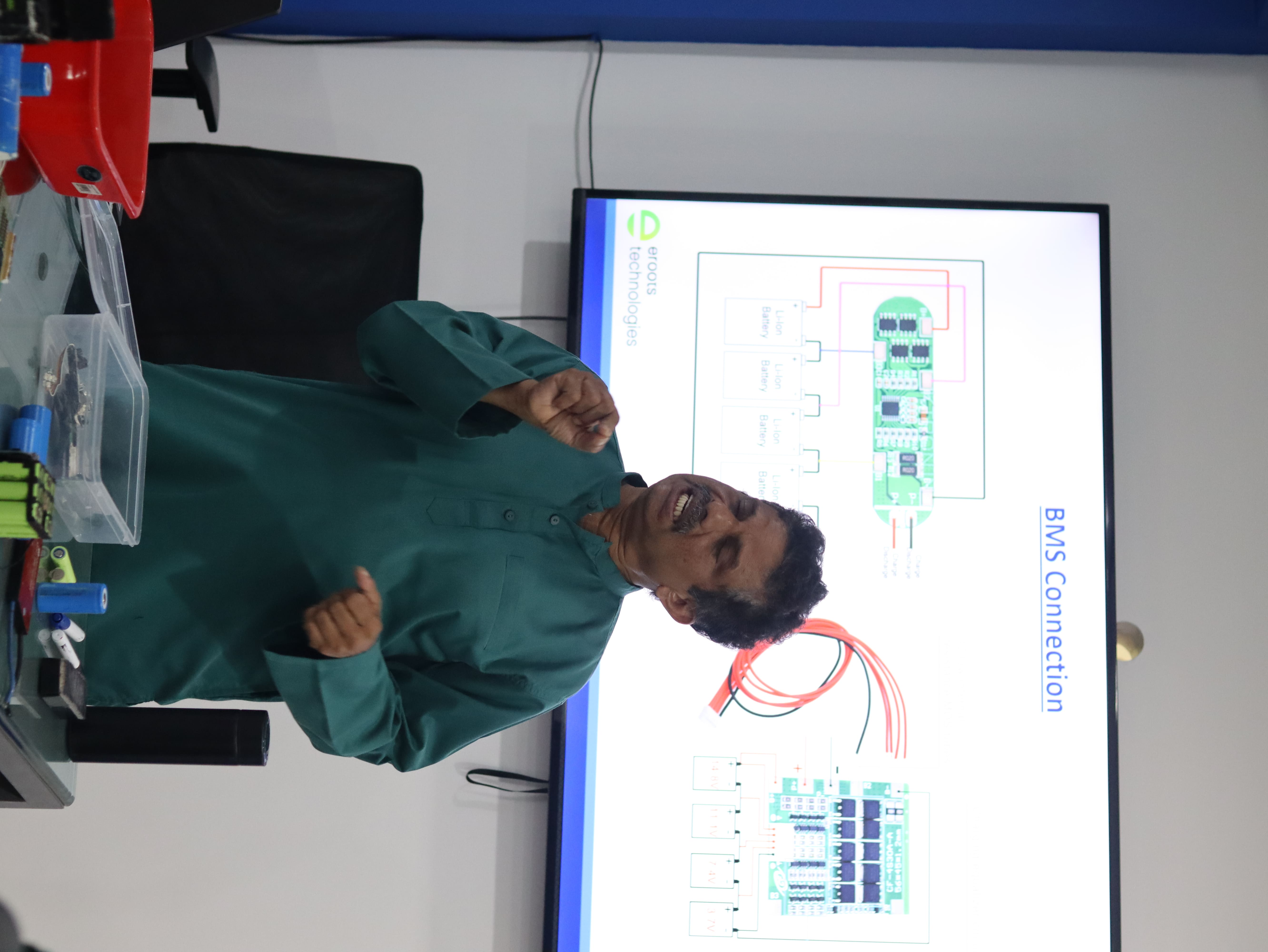 Lithium battery workshop