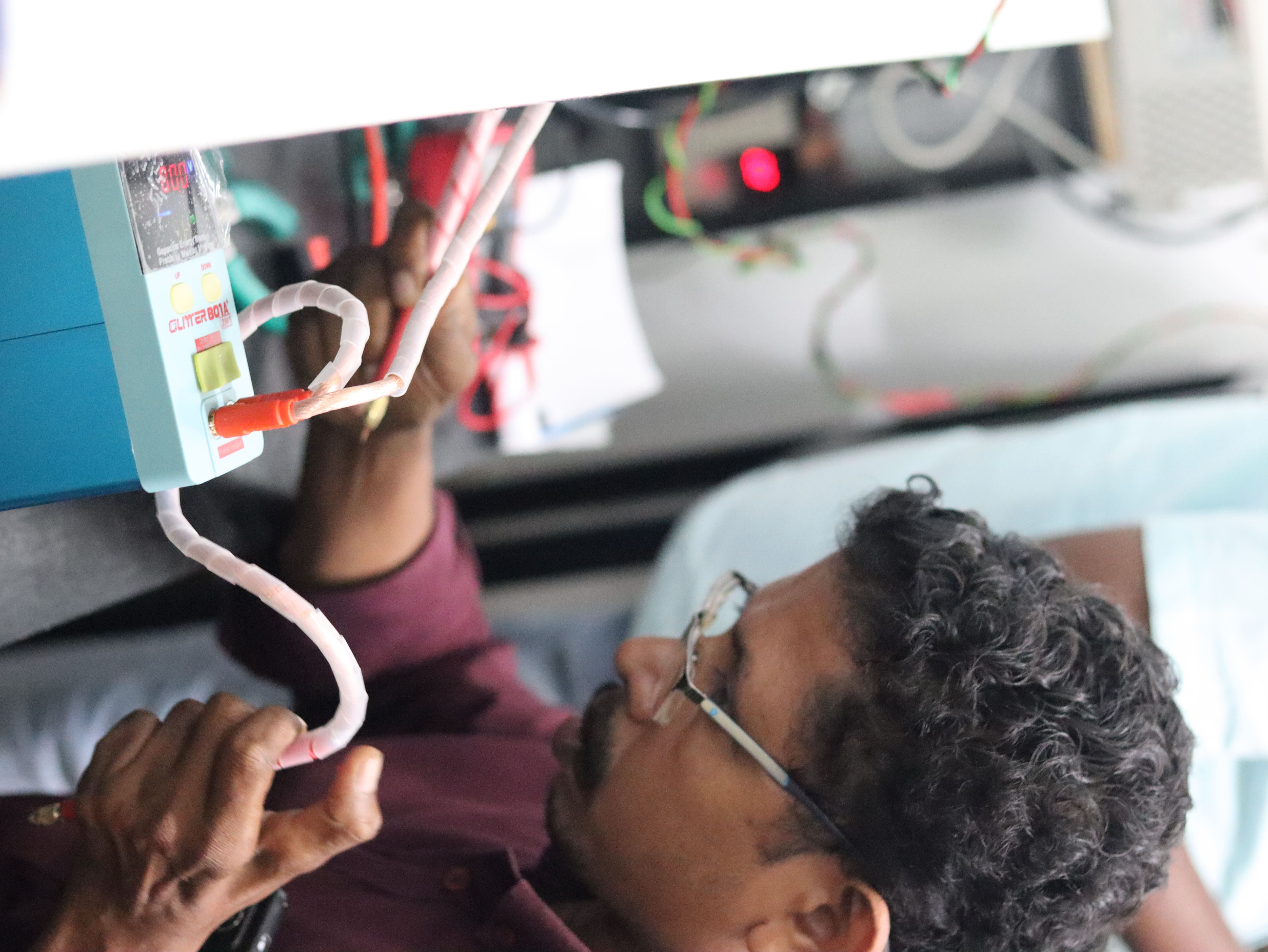 Lithium battery workshop