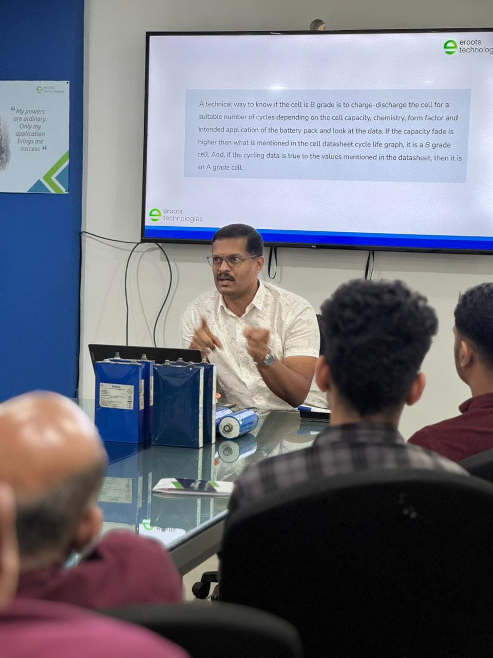 Lithium battery workshop