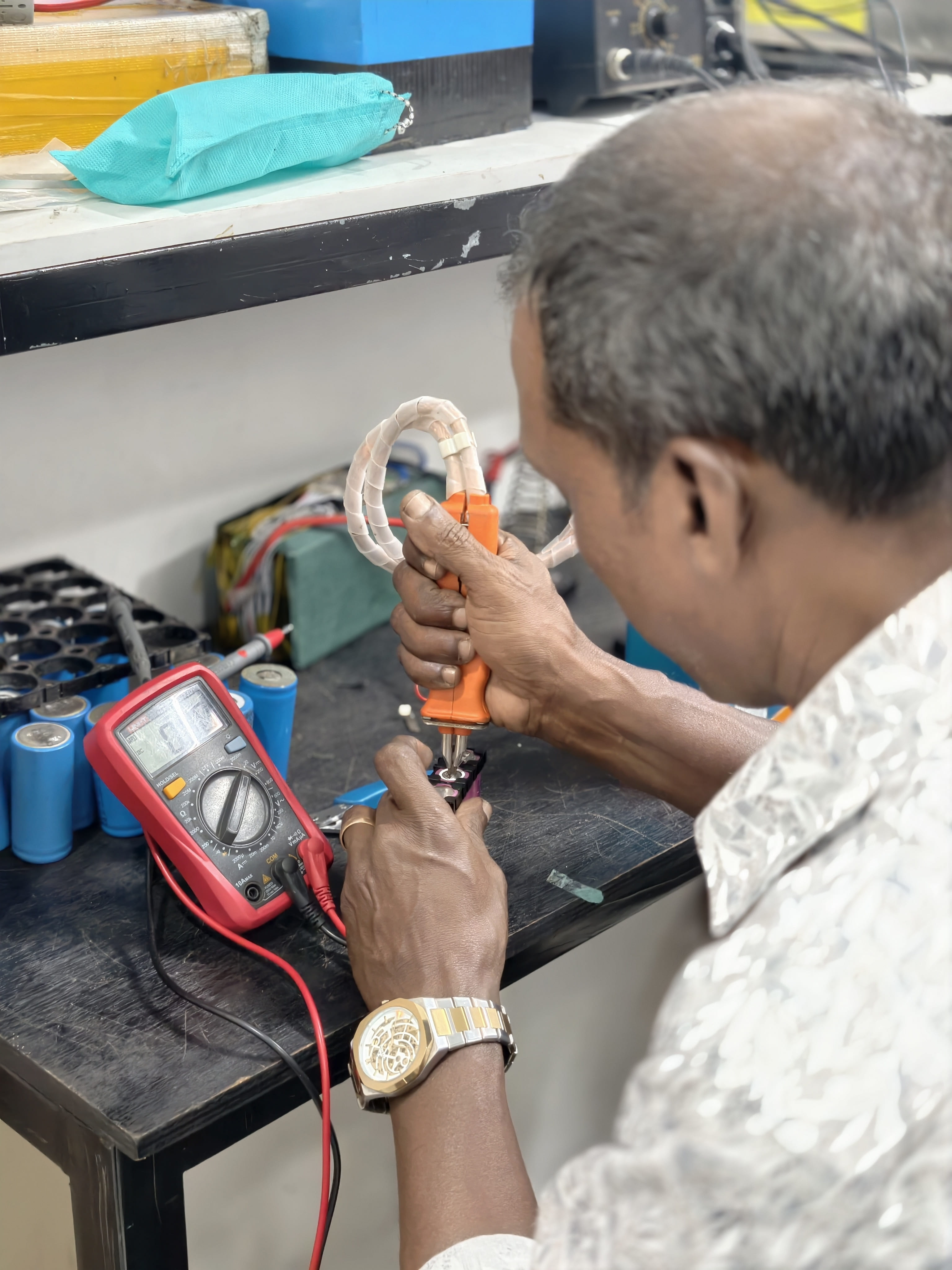 lithium battery workshop