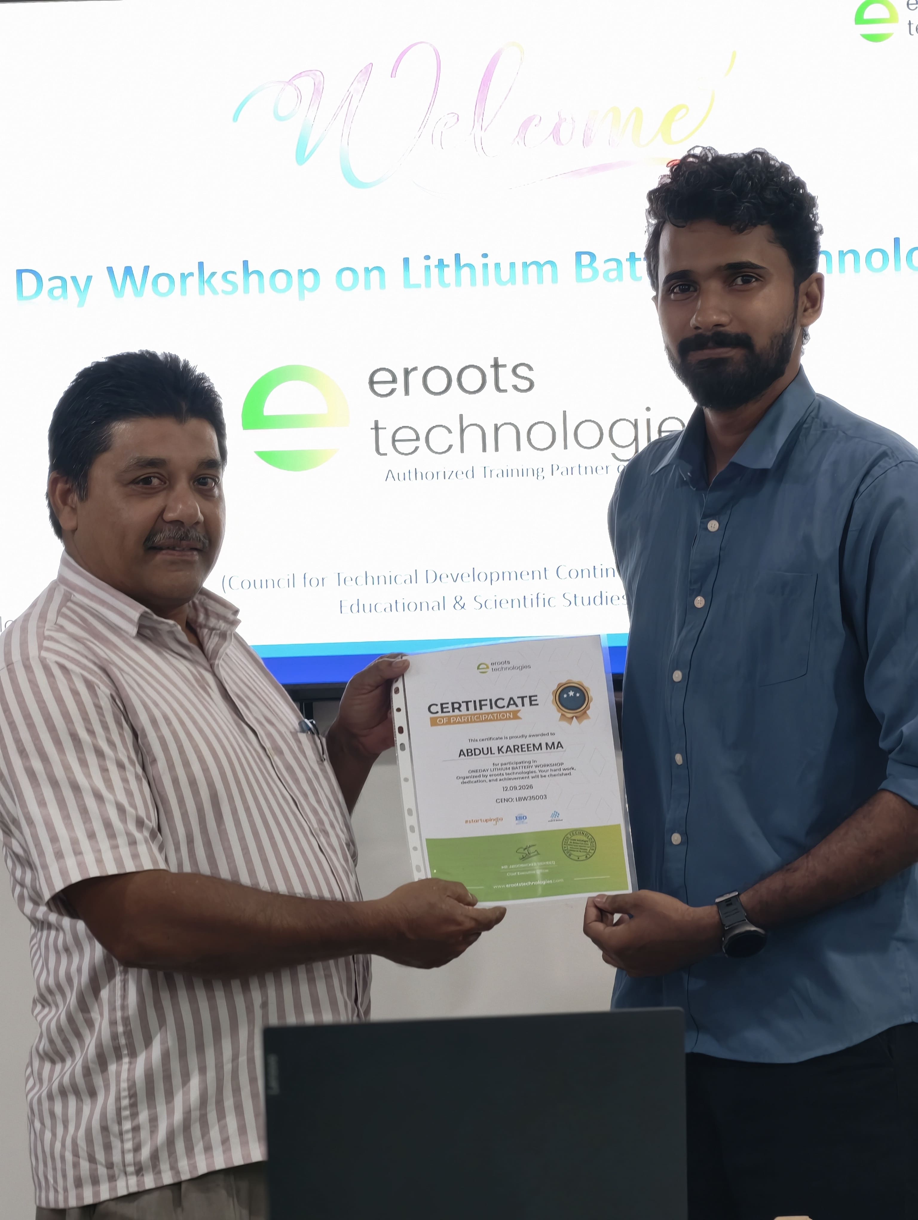 lithium battery workshop